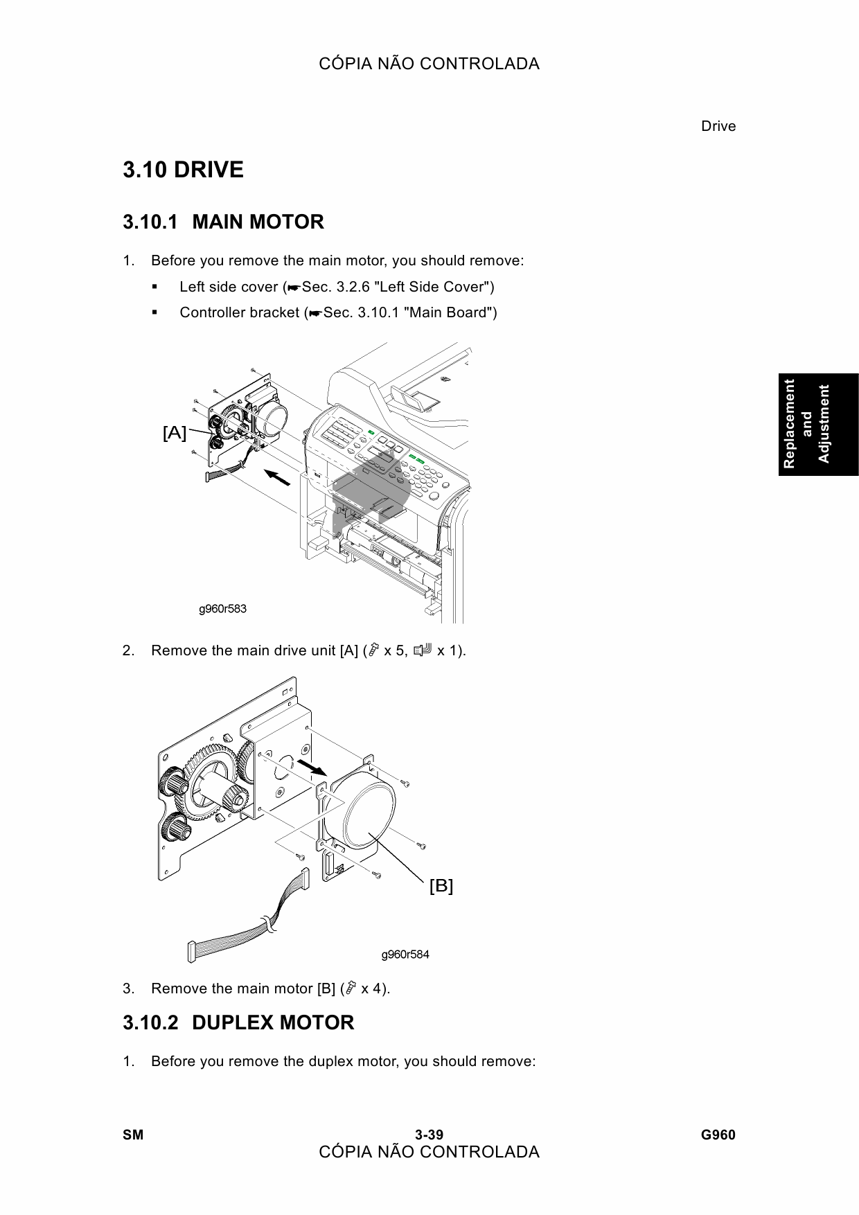 RICOH Aficio SF-3200SF G960 Service Manual-4